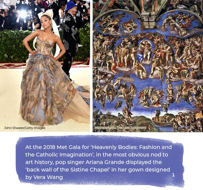 2018 Met Gala Catholic Imaginatio Ariana Grande