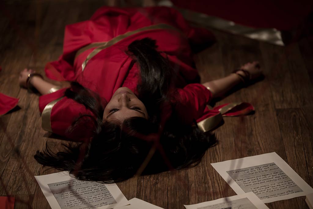  Sharmistha Saha, Her Letters, Performed by Lata Singh, Bharti Perwani and Sukeerti Sharma. Image Courtesy of Sharmistha Saha.